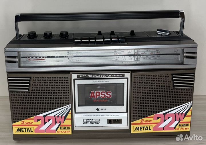 Аудиомагнитола Sharp - GF 6060 HB