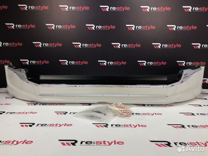 Губа передняя Toyota Land Cruiser Prado 150