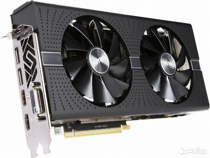 Видеокарта rx580 8gb sapphire nitro plus