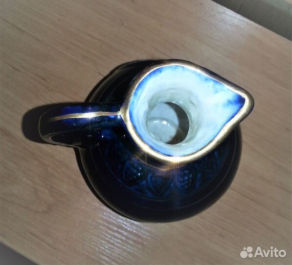 Фарфоровый графин ручная роспись.Кобальт.Объём 750