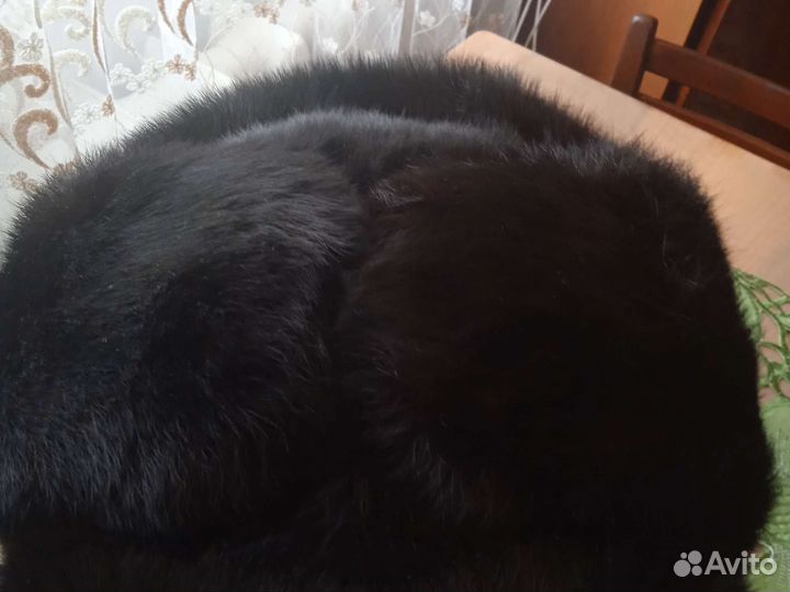 Мужская шапка из кролика