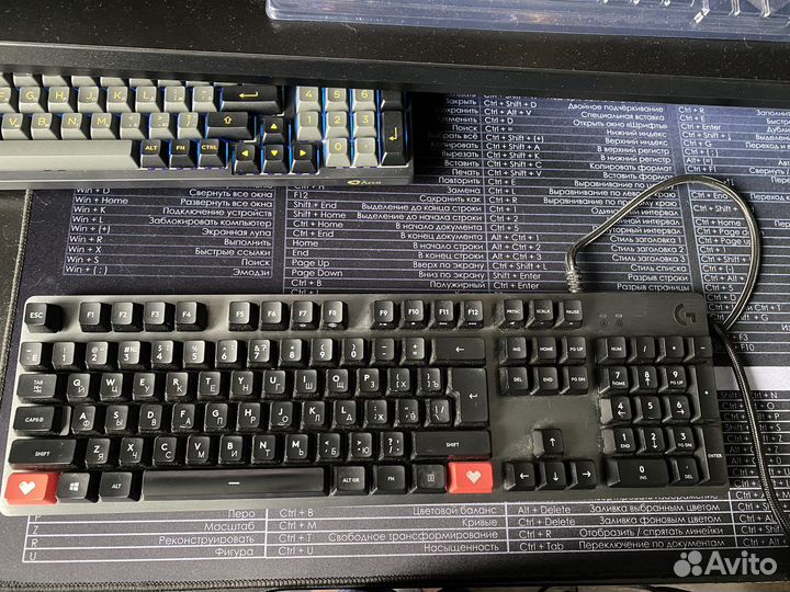 Клавиатура проводная Logitech G413 carbon