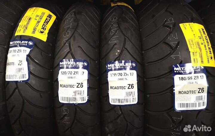 Мотошина 180 55 17 Metzeler Roadtec Z6