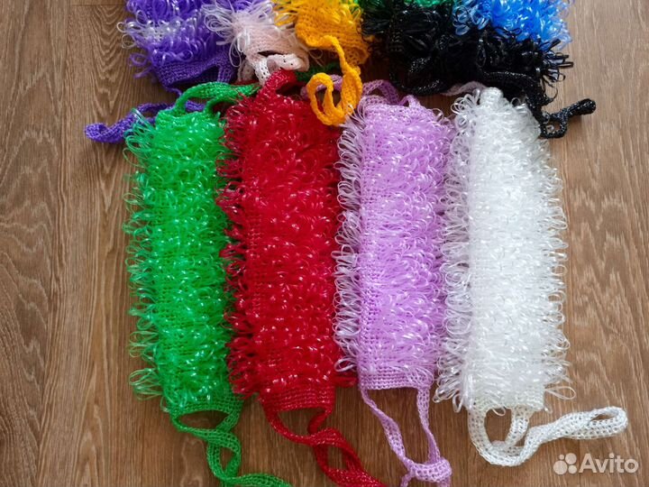 Мочалка ручной работы