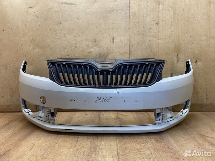 Бампер передний Skoda Rapid 2013-2020