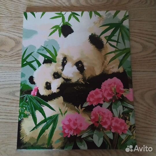 Картина по номерам готовая