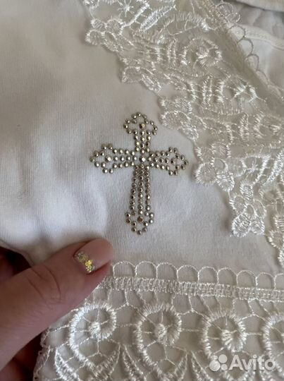 Крестильный набор для девочки 74-80