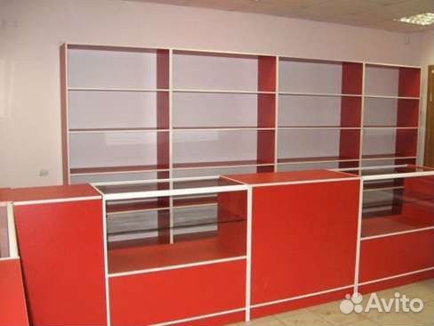 Торговая мебель,оборудование,витрины,прилавки