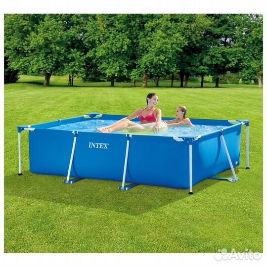 Бассейн каркасный Frame Set, прямоугольный, 220 х