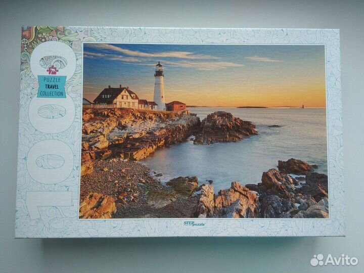Пазлы мозаика маяк 1000 элементов