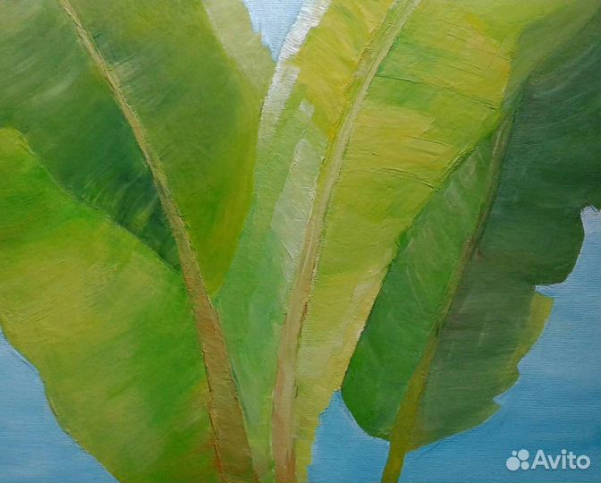Картина маслом на холсте 