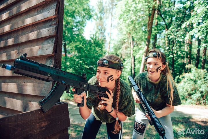 Лазертаг выездной Лучный бой Нерф-вечеринка