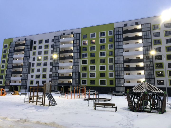 1-к. квартира, 48,4 м², 1/9 эт.