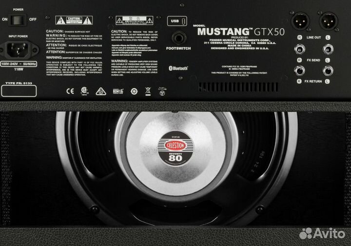 Fender mustang GTX50 (комбоусилитель новый)