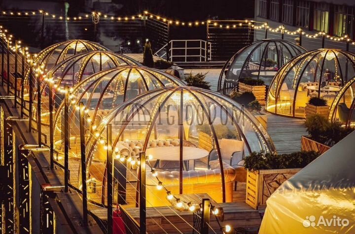 Беседка для глэмпинга