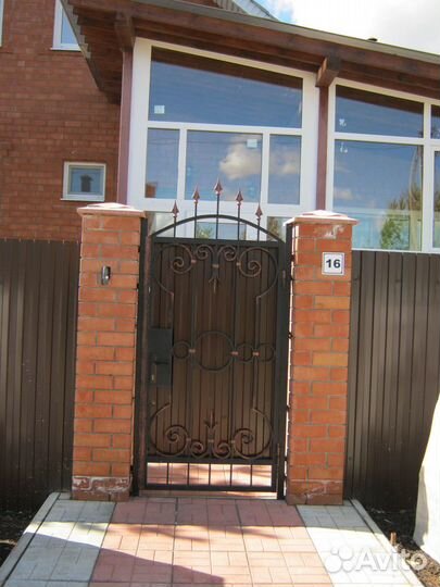 Кованая калитка