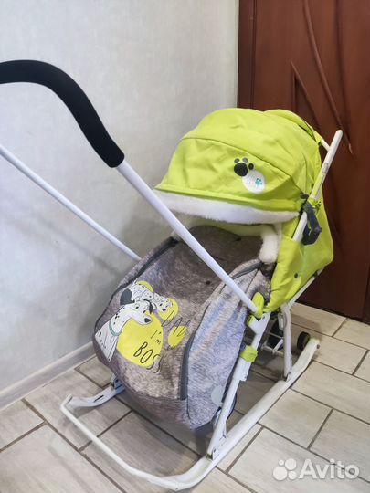 Коляска санки