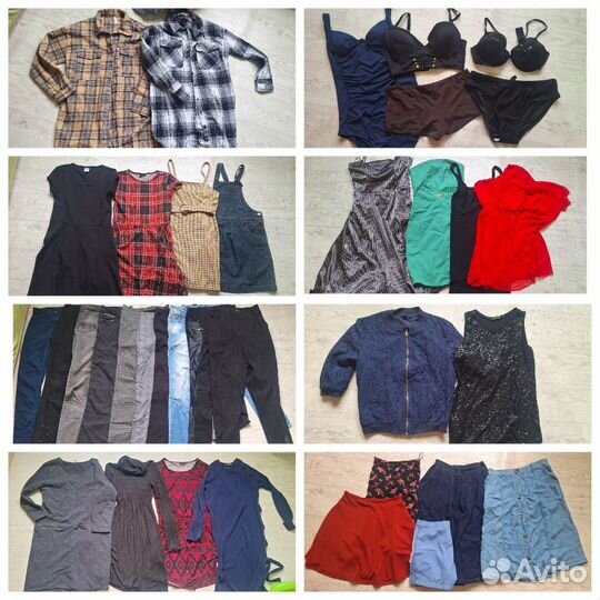 Мешкаи с одеждой и куртки, ветровки