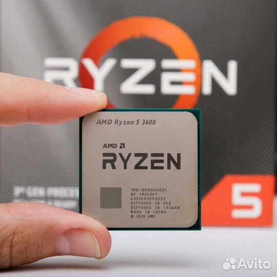 AMD Ryzen 5 3600 AM4, 6 x 3600мгц