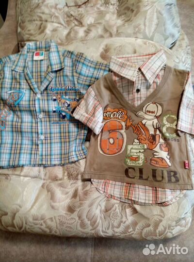 Рубашки р - ры 86,92,98