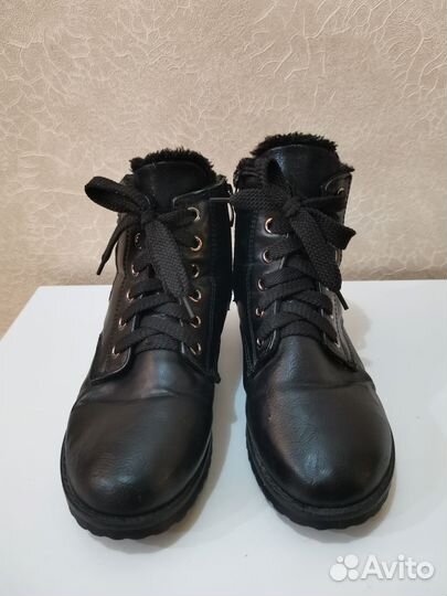 Ботинки теплые 36