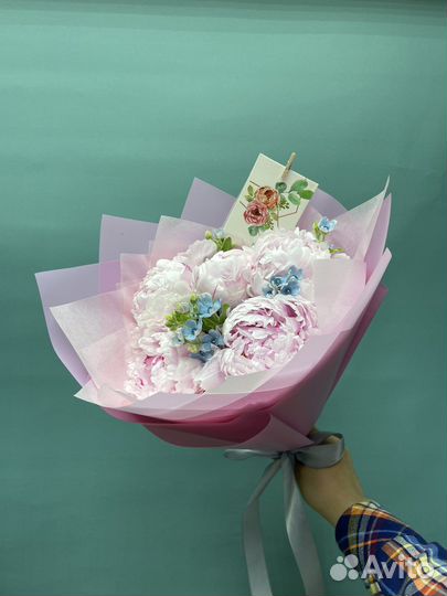 Букеты из пионов с доставкой пион, 29, 51 пион