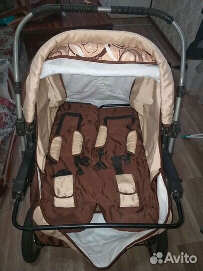 Коляска для двойни в отличном состоянии