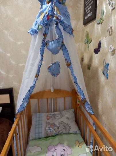 Болдахин на кроватку