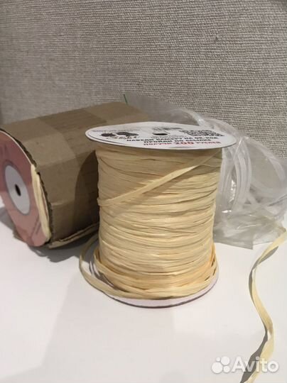 Рафия, регилин, термоусадка для регилина