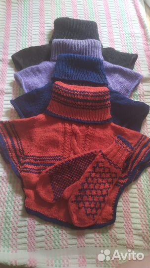 Следики, носки, варежки из собачьей шерсти