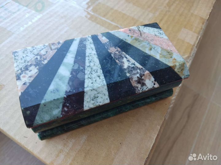 Шкатулка СССР мрамор