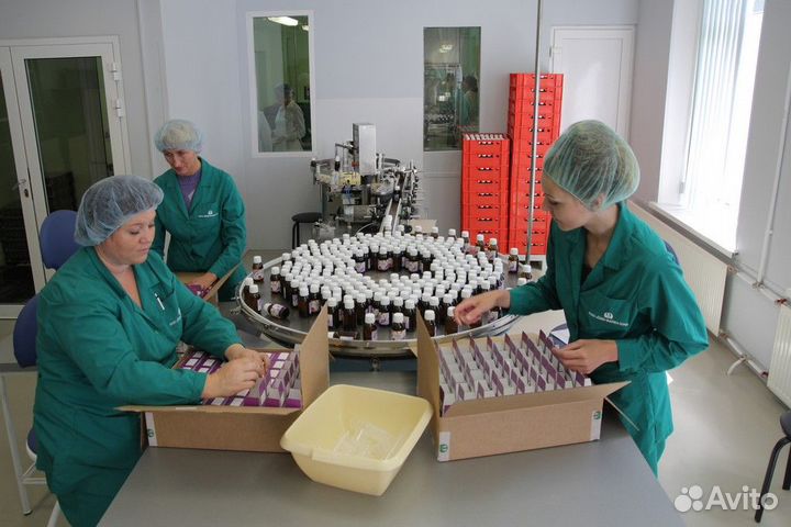 Укладчица медикаментов - вахта в Курске
