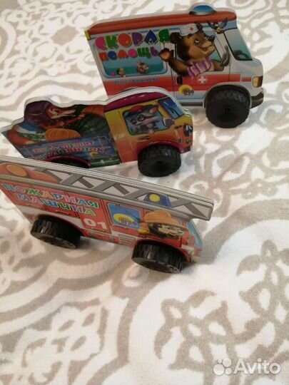 Книжки-игрушки на колесах