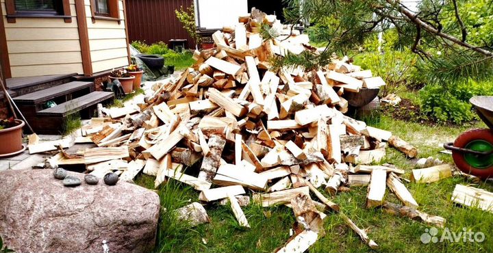 Дрова колотые Ольха