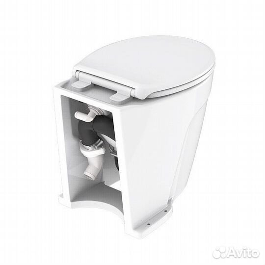 Унитаз судовой керамический Deluxe Flush 06 Series