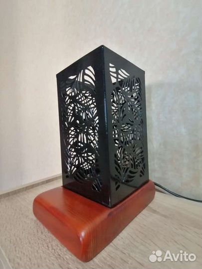 Лампа настольная лофт