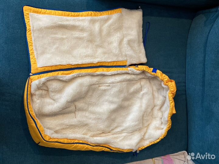 Зимний конверт в коляску