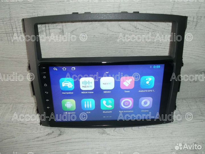 Магнитола 2DIN Mitsubishi Pajero 4 Android 2/32