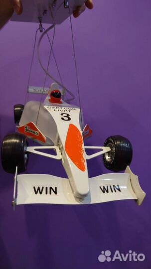 Люстра машинка