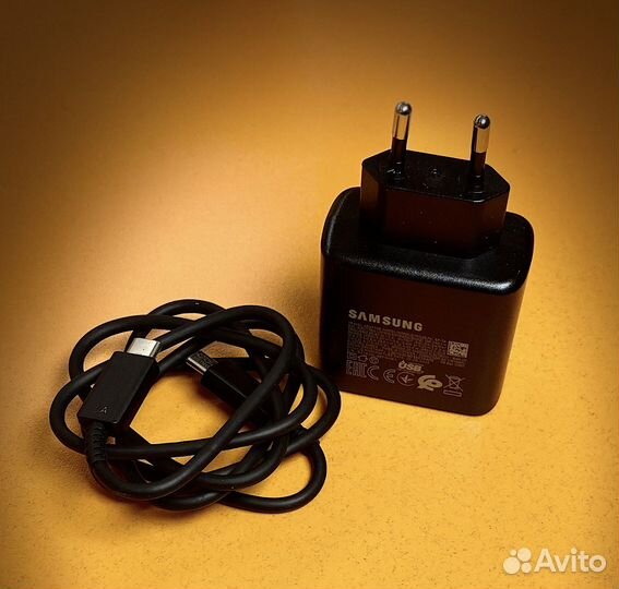 Быстрая зарядка samsung 45 w