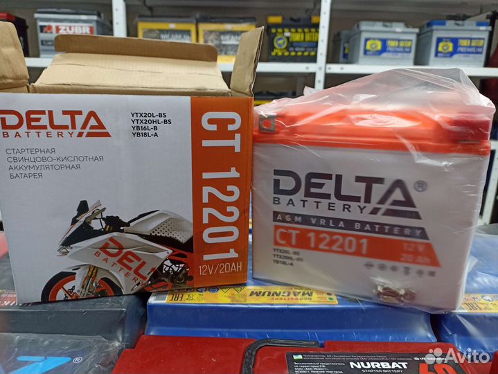 Аккумулятор дельта 12201