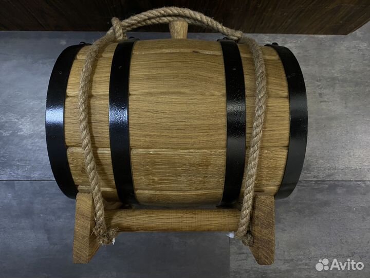 Бочка дубовая 5 литров