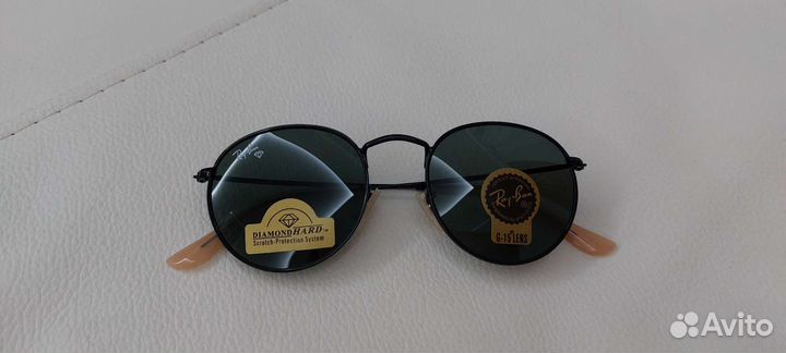 Солнцезащитные очки Ray-Ban oval линзы стекло