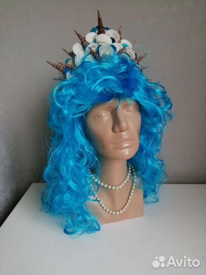 Парик цветной
