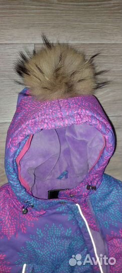 Зимний комбинезон для девочки 92