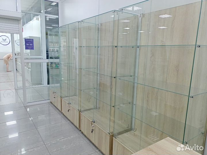 Проект Бескаркасные прилавки и витрины