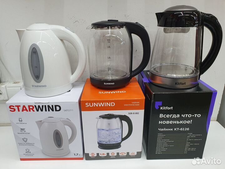 Электрочайник SunWind SUN-K-002