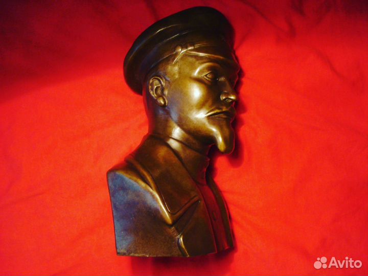 Бюст Крупный СССР Феликс Дзержинский 1984