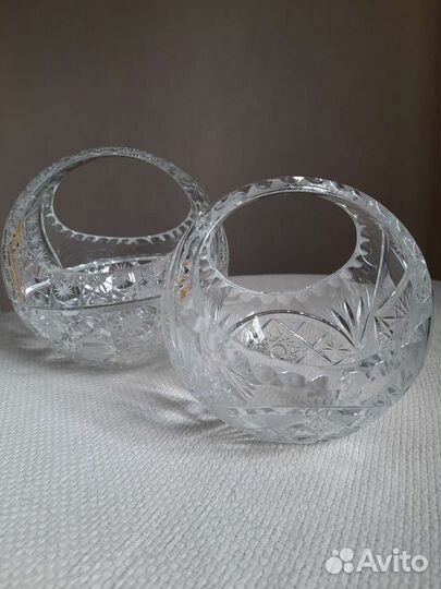 Хрустальная ваза Дятьковского завода