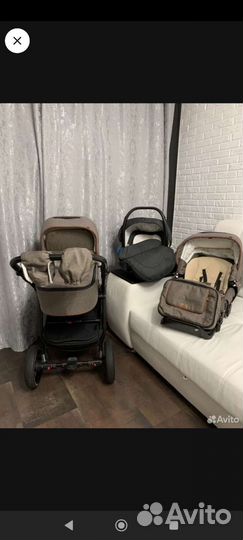 Коляска 3 в 1 bebe mobile